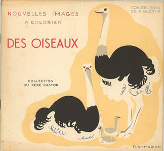 Nouvelles images à colorier. Des oiseaux.