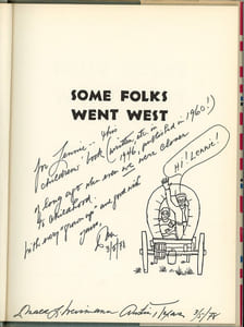 Some Folks Went West.