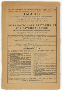 Psychoanalytische Erziehung in Sowjetrussland. [Education psychanalytique en Russie soviétique].