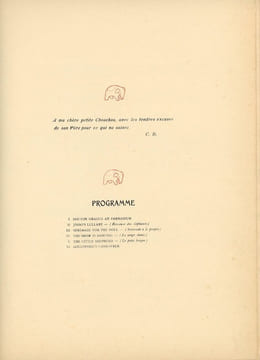 Children’s Corner. [Le Coin des enfants].. DEBUSSY (Claude).