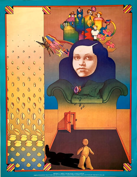 Gertude et la sir&egrave;ne.. [Affiche]. CLAVELOUX (Nicole).