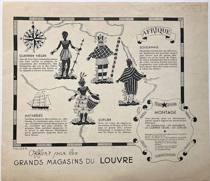 [Peuples du monde].. [Découpages]. Tolmer.
