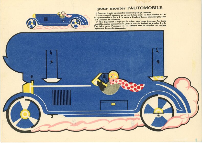 L’Automobile.. [D&eacute;coupages]. WISCHNEVSKY (Serge).