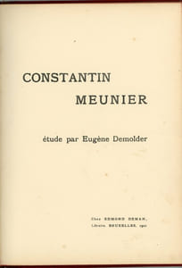 Constantin Meunier.