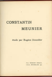 Constantin Meunier.