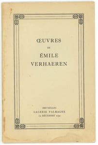 Œuvres de Emile Verhaeren.