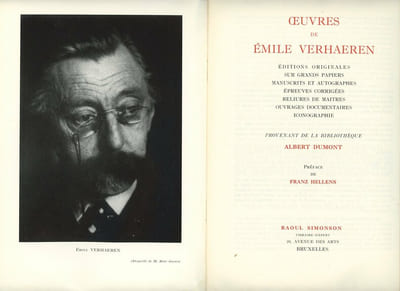 Œuvres de Emile Verhaeren.