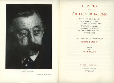 Œuvres de Emile Verhaeren.. undefined