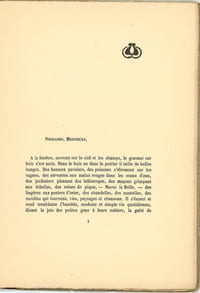 Des poètes simples. Francis Jammes.