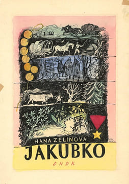 Ensemble de 7 dessins originaux. . KAREL (Vaclav).