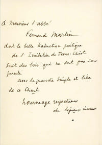 Le Chant du Lépreux [SUIVI DE] Complies