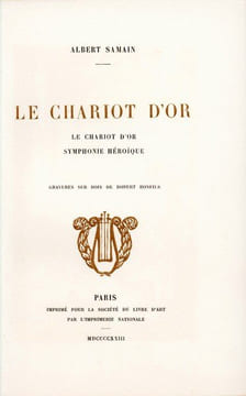 Le Chariot d'Or. SAMAIN (Albert) ; BONFILS (Robert)