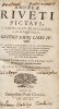 Critici sacri libri IV. RIVET (Andr&eacute;)