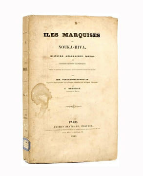 îles Marquises ou Nouka-Hiva. Histoire, géographie, moeurs et considérations générales. D'après les relations des navigateurs et les documents ...