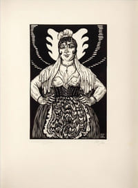 IMAGIER DE LA GRAVURE SUR BOIS ORIGINALE. Dixième année, 1929.