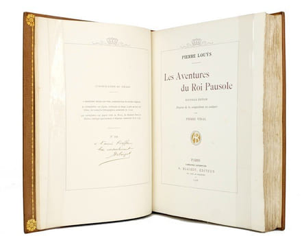 Les Aventures du Roi Pausole. LOU?S (Pierre) ; VIDAL (Pierre, ill.)