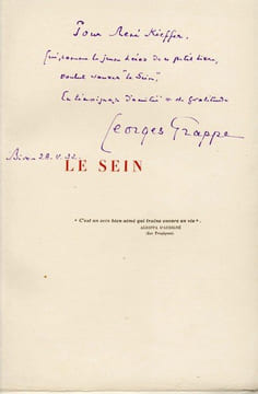 Le Sein. GRAPPE (Georges) ; JOUAS (Charles, ill.) ; OUVRÉ (Achille, ill.)