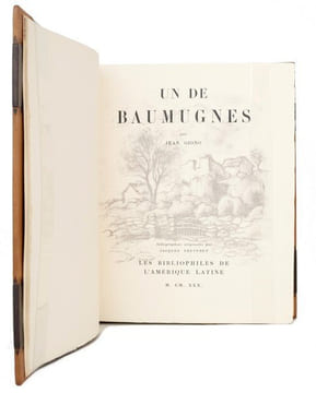 Un de Baumugnes. GIONO (Jean) ; THÉVENET (Jacques, ill.)
