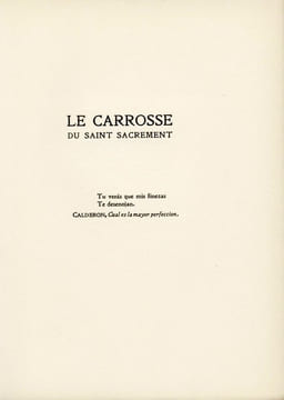 Le Carrosse du saint-sacrement. MÉRIMÉE (Prosper) ; TOUCHAGUES (Louis, ill.)
