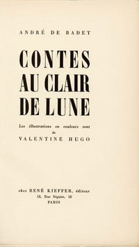 Contes au clair de lune