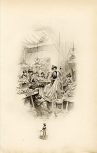 Les Reines de l'aiguille. Modistes et couturières.