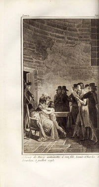 Procès des Bourbons contenant des détails historiques sur la journée du 10 août 1792, les événemens qui ont précédé, accompagné et suivi le jugement de Louis XVI ; les procès de Marie-Antoinette, de Louis-Philippe d'Orléans, d'Élisabeth, et de plusieurs particularités sur la maladie et la mort de Louis-Charles, fils de Louis XVI, l'échange de Marie-Charlotte, et le départ des derniers membres de la famille pour l'Espagne ; Nouvelle édition, revue, corrigée, et augmentée d'un grand nombre de pièces importantes qui n'ont point encore été imprimées