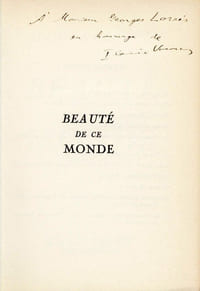 Beauté de ce monde