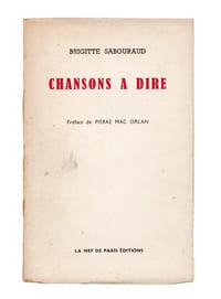 Chansons à dire