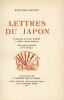 Lettres du Japon. KIPLING (Rudyard) ; TIRMAN (Henriette, ill.) ; FABULET (Louis, trad.) ; AUSTIN-JACKSON (Arthur, trad.)
