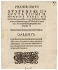 Prodromus suspensae di sputationi d. Henrici Fabri de Lichenibus praemissus, in quo de Mercurio subilmato potisimum agitur, Philosophici exercitii, & ...