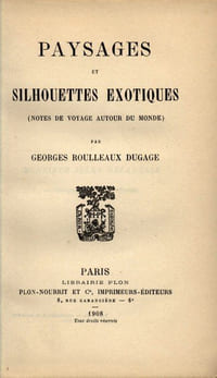 Paysages et silhouettes exotiques (notes de voyage autour du monde)