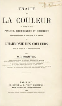 Traité de la couleur au point de vue physique, psychologique et esthétique