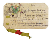 [Menu pour le mariage de Jacques Henrion et A. Marie l'Ecuyer]