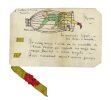 [Menu pour le mariage de Jacques Henrion et A. Marie l'Ecuyer]. TOUCHET (Jacques, d'apr&egrave;s)