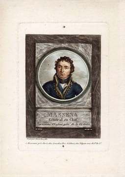 Masséna. Général en Chef. Surnommé «l'Enfant gâté de la Victoire». LEVACHEZ (Nicolas-François)