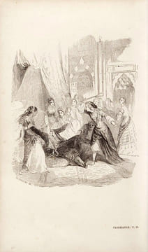 Les Mille et une Nuits. Contes arabes traduits par Galland. Nouvelle édition, corrigée et revêtue de l'approbation de M. L'abbé Lejeune, chanoine de ...