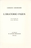 L'Oratorio païen. GHEORGHIU (Georges) / RIGAL (Jacques-Joachim-Jean, ill.)
