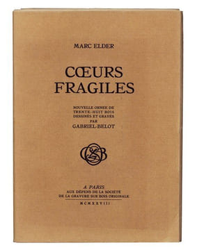 Coeurs fragiles. ELDER (Marc) ; BELOT (Gabriel, ill.)