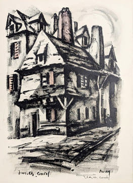 Vieilles Maisons de Bretagne. CONTEL (Jean-Charles) [LECONTE, Jean-Charles Maurice)] ; DUPOUY (Auguste)