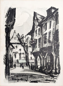 Vieilles Maisons de Bretagne. CONTEL (Jean-Charles) [LECONTE, Jean-Charles Maurice)] ; DUPOUY (Auguste)