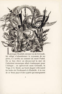 Les Aventures du dernier Abencerage. CHATEAUBRIAND (François René de) ; DECARIS (Albert, ill.)