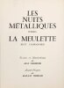 Les Nuits m&eacute;talliques, po&egrave;mes. La Meulette, r&eacute;cit campagnard. CHABOUD&Eacute; (Jean) ; MICHAUD (Jean-Luc, Pr&eacute;f.)