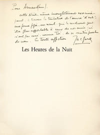 Les Heures de la Nuit