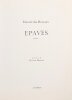 &Eacute;paves. Po&egrave;mes. DES BROSSES (Daniel) ; RENZI (Grace)