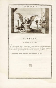 Recueil de fables d'Ésope, et autres mythologistes ; les mêmes, mises en vers par La Fontaine, ornées de gravures par Augustin Legrand, ouvrage ...