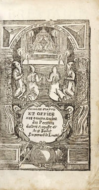 Breviaire à l'usage de la confrérie des pénitents blancs de S. Laurent-lès-Grenoble, & autres Confréries de la province de Dauphiné