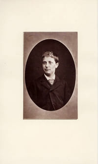 Paul Bertheau, élève du petit séminaire de la Chapelle-Saint-Mesmin. Rappelé à Dieu le 6 janvier 1884