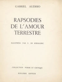 Rapsodies de l'amour terrestre