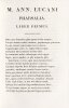 Pharsalia. LUCAIN (Marcus Annaeus Lucanus) ; AMAR DU RIVIER (Jean-Auguste, Corr.)