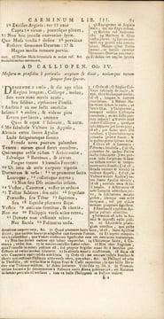 Quinti Horatii Flacci poëmata, scholiis sive annotationibus, instar commentarii, illustrata a Joanne Bond. Editio nova.. HORACE (Quintus Horatius ...
